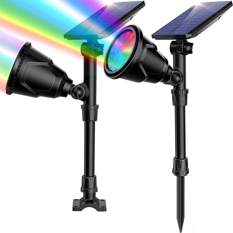 Multicolor Solar Spot Lights