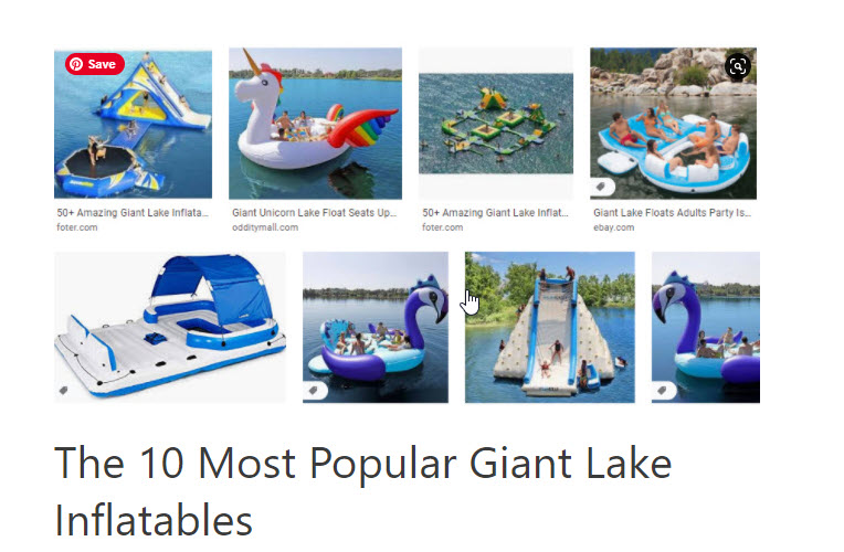 10 Best Lake Inflatables
