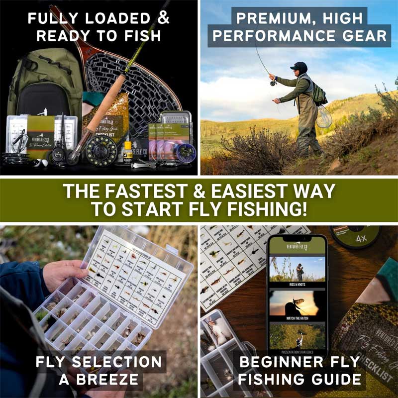 Fly Fishing Combo Starters Kit