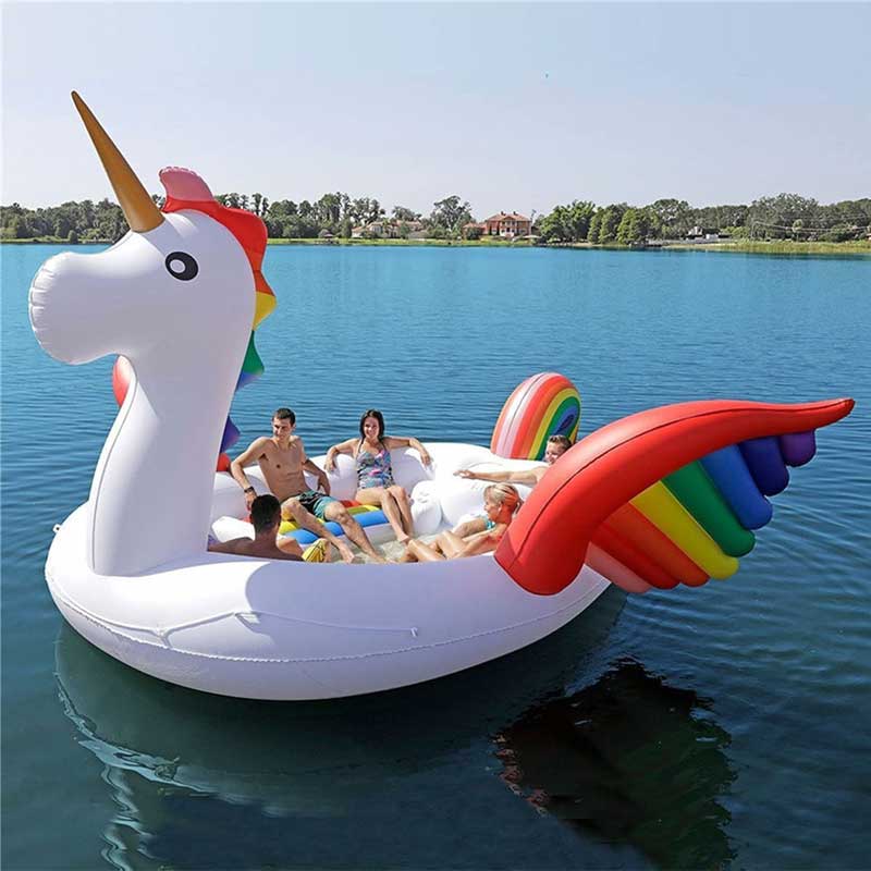 Giant Floating Unicorn For The Lake