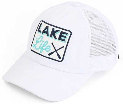 Womens Lake Cap White